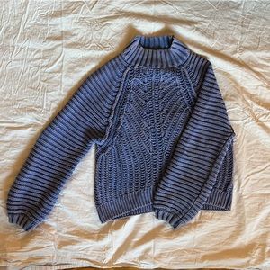 Chunky Free People Purple Sweater